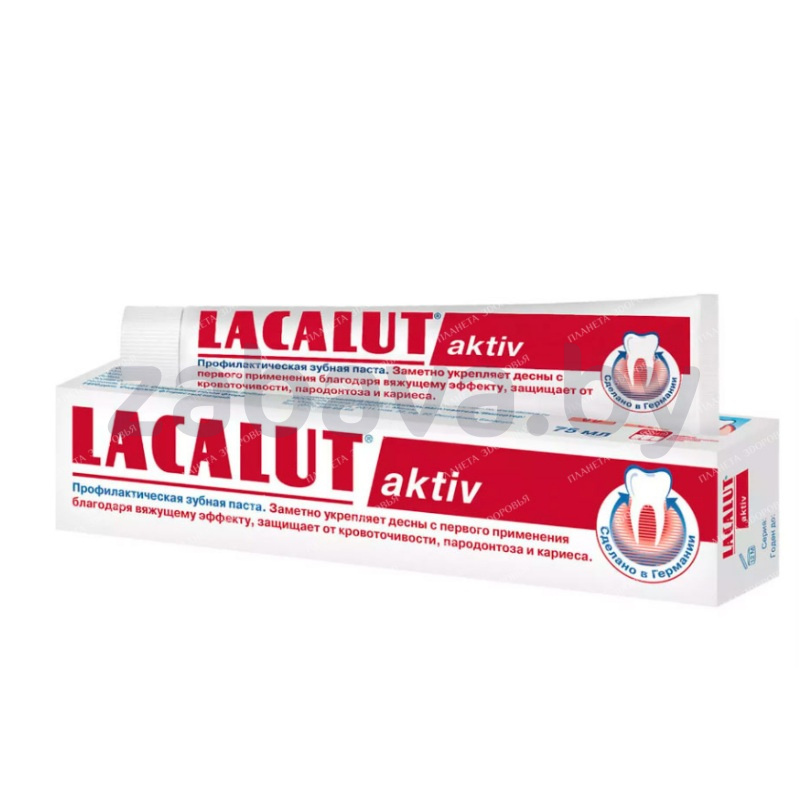 Зубная паста Lacalut Aktiv, 100 мл