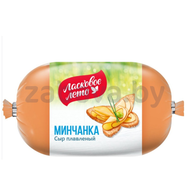 Сыр плавленый «Ласковое лето» «Минчанка», копченый, 40%, 300 г