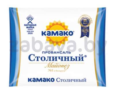 Майонез «Камако» «Провансаль столичный», 50%, 180 г