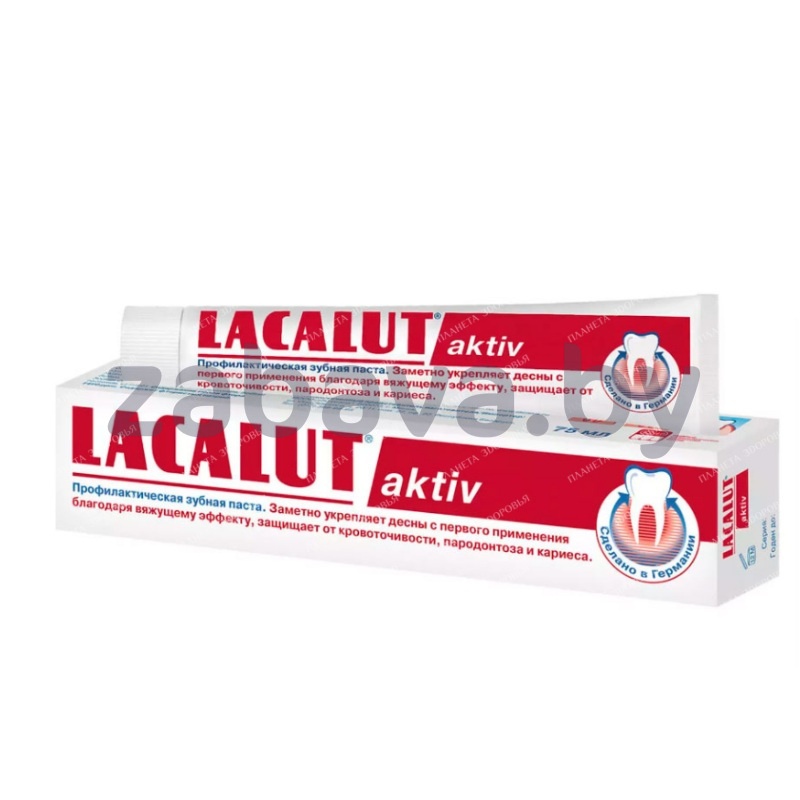 Зубная паста Lacalut Aktiv, 100 мл