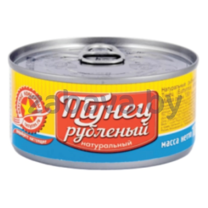 Тунец натуральный «Вкусные консервы», рубленый Extra, ж/б, 185 г