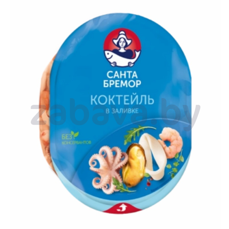 Коктейль из морепродуктов «Санта Бремор» в заливке, 180 г