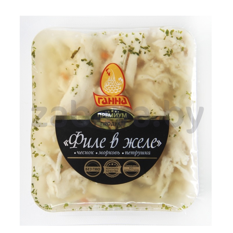 Продукт в желе из м/пт «Филе в желе» «Ганна», вар., 1 кг