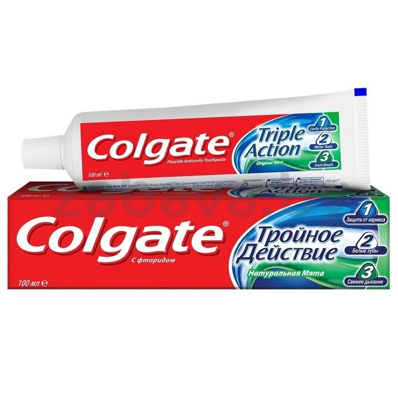 Зубная паста Colgate «Тройное действие», 100 мл
