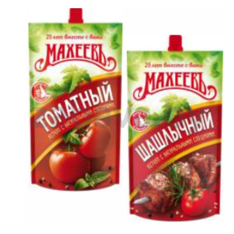 Кетчуп «Махеевъ», томатный или шашлычный, 300 г