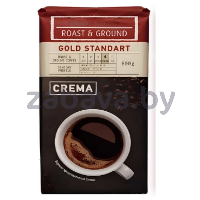 Кофе молотый Gold Standart Crema, Германия, 500 г