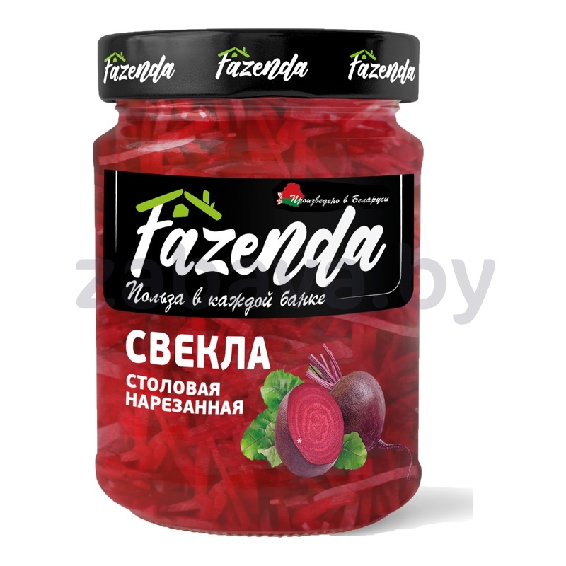 Свекла Fazenda, нарезанная, 450 г