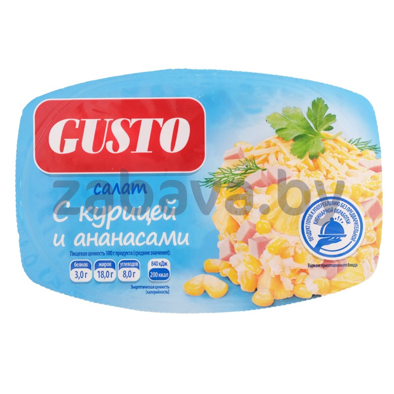 Салат Gusto «С курицей и ананасами», 220 г