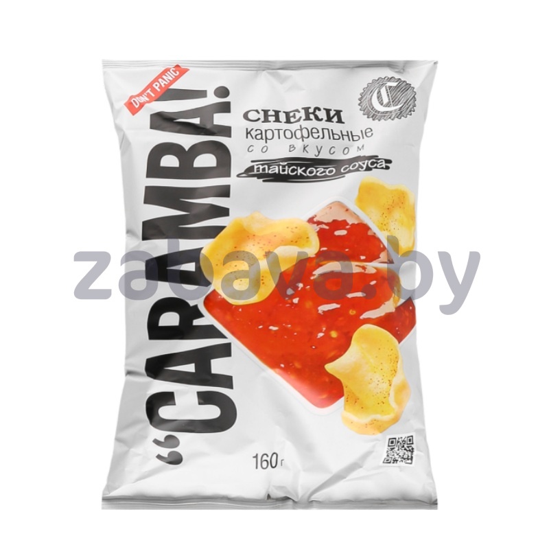 Снеки Caramba!, картофельные, со вкусом тайского соуса, 160 г