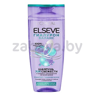 Шампунь для волос Elseve, гиалурон, 400 мл