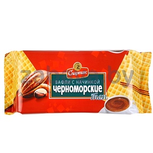 Вафли «Спартак» «Черноморские топ», 87 г