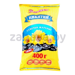Семечки «Никитин», элитные, жареные, 400 г