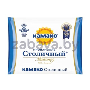 Майонез «Камако» «Провансаль столичный», 50%, 180 г
