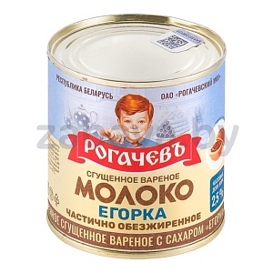 Молоко вареное «Егорка», 2,5%, 360 г