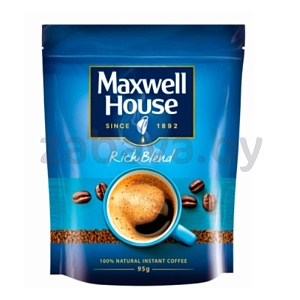 Кофе растворимый Maxwell House, 95 г