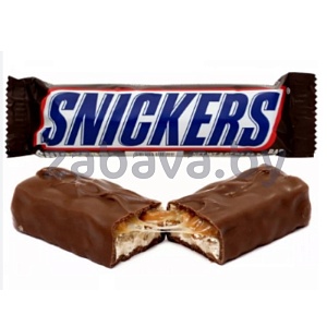 Батончик шоколадный Snickers, 50,5 г